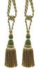DÉCOPRO Noblesse Collection Elegant Curtain & Drapery Tassel Tieback, Tassel Length 8