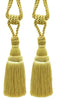 DÉCOPRO Noblesse Collection Elegant Curtain & Drapery Tassel Tieback, Tassel Length 8