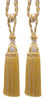 DÉCOPRO Elegant Criss Cross Curtain & Drapery Tassel Tieback, Tassel Length 10
