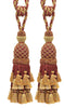 DÉCOPRO Lavish Large Curtain Tassel Tieback, Hand Crafted - Luxurious Drapery Accessory, Tassel Length 11
