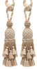 DÉCOPRO Lavish Large Curtain Tassel Tieback, Hand Crafted - Luxurious Drapery Accessory, Tassel Length 11