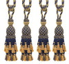 DÉCOPRO Lavish Large Curtain Tassel Tieback, Hand Crafted - Luxurious Drapery Accessory, Tassel Length 11