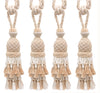 DÉCOPRO Lavish Large Curtain Tassel Tieback, Hand Crafted - Luxurious Drapery Accessory, Tassel Length 11