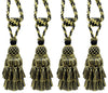 DÉCOPRO Lavish Large Curtain Tassel Tieback, Hand Crafted - Luxurious Drapery Accessory, Tassel Length 11