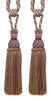 DÉCOPRO Elegant Netted Curtain & Drapery Tassel Tieback, Tassel Length 10