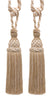 DÉCOPRO Elegant Netted Curtain & Drapery Tassel Tieback, Tassel Length 10