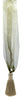 DÉCOPRO Elegant Organza Ribbon Curtain and Drapery Tassel Tieback, Tassel Length 4