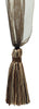 DÉCOPRO Elegant Organza Ribbon Curtain and Drapery Tassel Tieback, Tassel Length 4