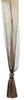 DÉCOPRO Elegant Organza Ribbon Curtain and Drapery Tassel Tieback, Tassel Length 4