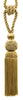 DÉCOPRO Elegant Medium-Sized Chainette Tassel Tieback, Turkish Knot Design - Ideal for Curtains and Draperies, Tassel Length 6