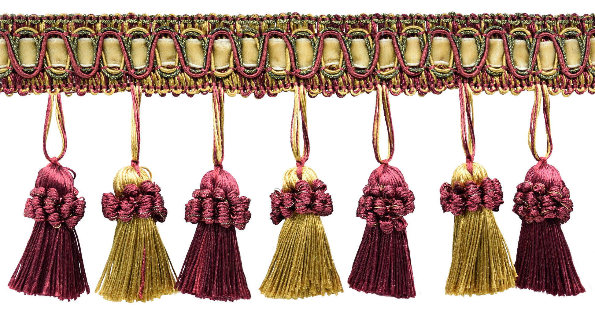 #Color_Burgundy Gold Red Multicolor (Color# 1253)