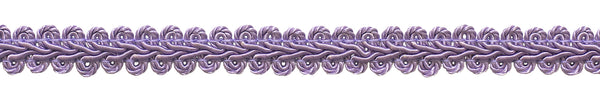 10 Yard Value Pack of 1/2 inch Basic Trim French Gimp Braid, Style# FGS Color: Violet - D8 (30 Ft / 9.1 Meters)