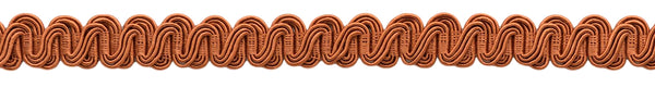 24 Yard Package / 5/8 inch Braided Decorative Gimp Braid / Style# 0058FSG Color: 812 (72 Ft / 21.9M)