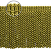 18 Yard Package - 6 inch Long, Fancy, Chartreuse Green Bullion Fringe Trim with Decorative Gimp Design, Basic Trim Collection, Style# BFS6-WVN (7837) Color: 9628 (54 Ft / 16.5 Meters)