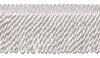 3 Inch Long WHITE Bullion Fringe Trim, Style BFS3 Color: A1, Sold By the Yard