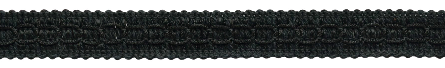 24 Yard Package / 7/8 inch Graceful Black Gimp Braid / Style# 0078SGC Color: Midnight's Embrace - K9 (72 Ft / 21.9M) - DecoPro