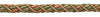 Pair of Elegant Light Bronze, Olive Green, Terracotta 6 Ply Curtain & Drapery Rope Tiebacks, 18 inch Long, Approx. 1/2 inch Thick, Style# BRTBM Color# CHAPARRAL - 5615