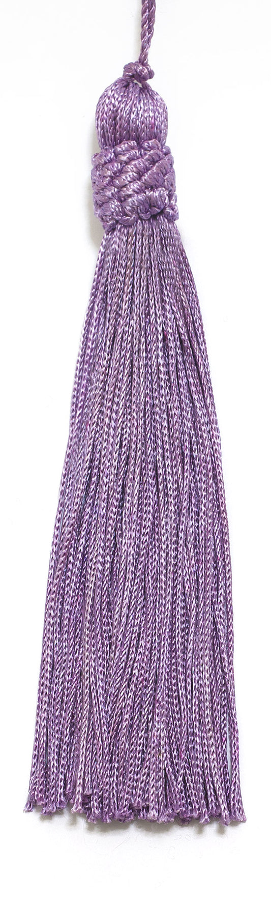 Set of 10 Lilac Color Crown Head Chainette Tassel, 5.5 Inch Long with 1 Inch Loop, Basic Trim Collection Style# CT055 Color: Lilac - D7 - DecoPro