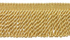 3 Inch Long LIGHT GOLD Bullion Fringe Trim, Style# BFS3 Color: B7, Sold By the Yard