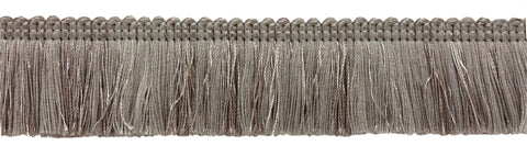 27 Yard Value Pack / 1 3/4 inch Basic Trim Solid ColorÂ Brush Fringe / Style# 0175SB, Color: Silver Grey - 049 (81 Ft / 24.7M)
