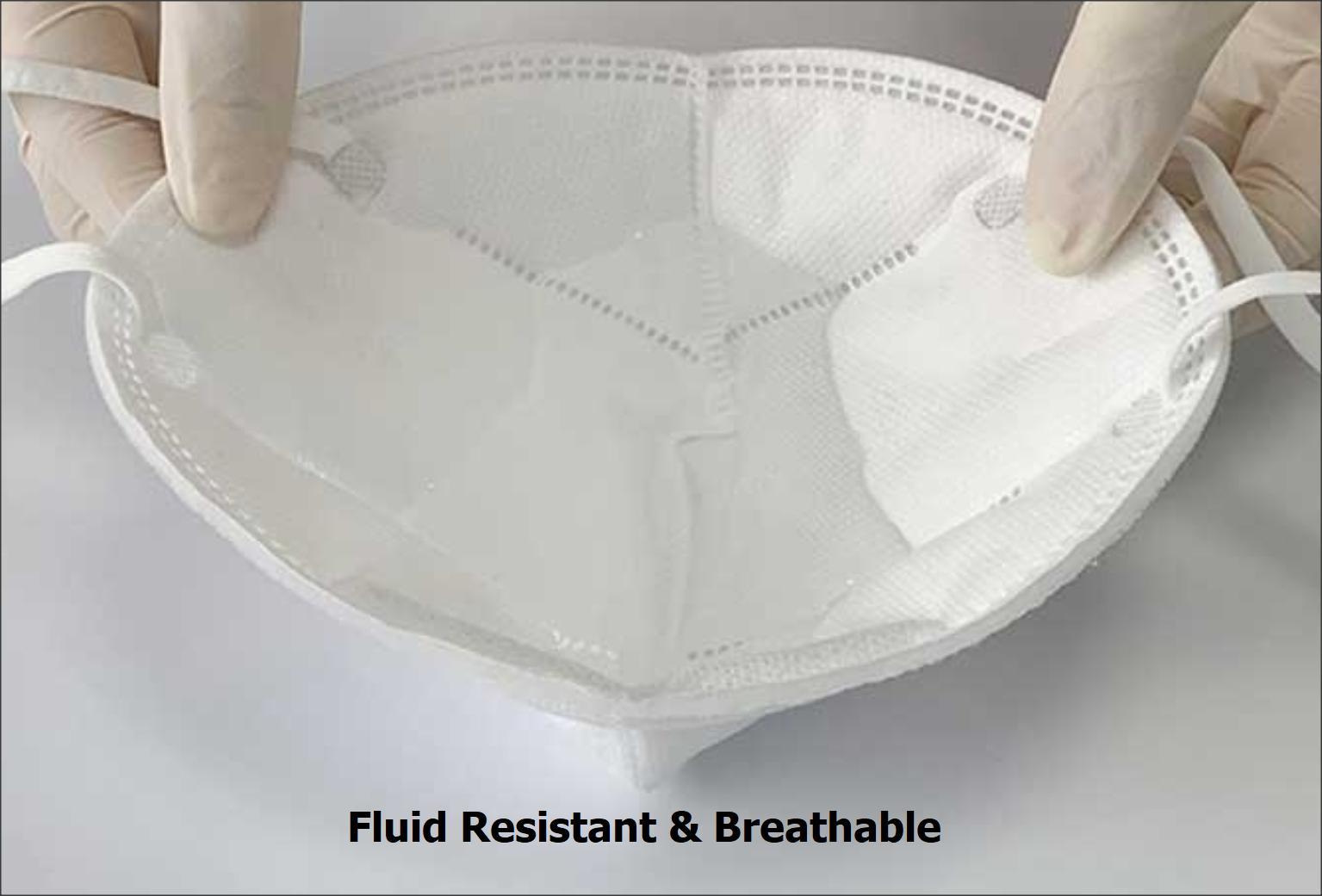 Disposable KN95 Face Masks, 100 pieces, Mouth and Nose Safety Protection - DecoPro