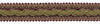 PLUM OLIVE GREEN Baroque Collection Gimp Braid 1-1/4 inch Style# 0125BG Color: PLUM OLIVE – 7346 (Sold by The Yard)