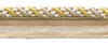 Medium Light Gold, Ivory 4/16 inch Imperial II Lip Cord Style# 0416I2 Color: IVORY GOLD - 2523 (Sold by The Yard)