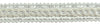 1/2 inch Basic Trim Decorative Gimp Braid, Style# 0050SG Color: WHITE - A1, Sold By the Yard