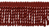3 Inch Long CHERRY RED Bullion Fringe Trim, # BFS3 Color: E13, Sold By the Yard