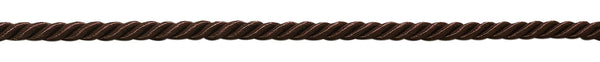 54 Yard Package of Small 3/16 inch Basic Trim Decorative Rope (Brown), Style# 0316NL Color: MOCHA - D2 (164 Feet / 50 Meters)