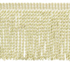 6 inch Long, Premium Quality, Ivory / Ecru Bullion Fringe Trim with Decorative Gimp Design, Basic Trim Collection, Style# BFS6-WVN (7837) Color: A2, Sold By the Yard