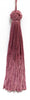 Set of 10 Dusty Rose Head Chainette Tassel, 5.5 Inch Long with 2 Inch Loop, Basic Trim Collection Style# BH055 Color: Dusty Rose - K13