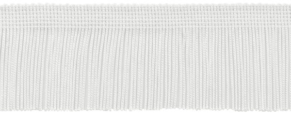 11 Yard Value Pack of 2 Inch Chainette Fringe Trim / Style# CF02, Color: WHITE - A1 (32.5 Ft / 10M)