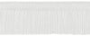 11 Yard Value Pack of 2 Inch Chainette Fringe Trim / Style# CF02, Color: WHITE - A1 (32.5 Ft / 10M)