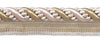 Large Ivory, Light Beige 7/16 inch Imperial II Lip Cord Style# 0716I2 Color: WHITE SANDS - 4001 (Sold by The Yard)