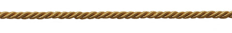 16 Yard Value Pack of Small 3/16 inch Gold, Basic Trim Decorative Rope, Style# 0316NL Color: Gold - C4 (50 Feet / 15M)