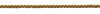 16 Yard Value Pack of Small 3/16 inch Gold, Basic Trim Decorative Rope, Style# 0316NL Color: Gold - C4 (50 Feet / 15M)