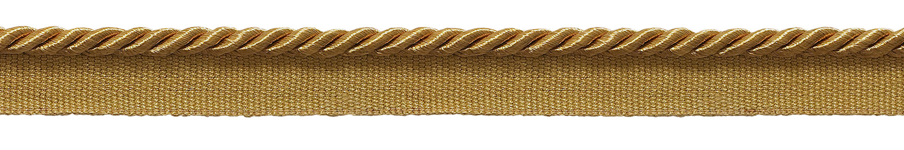 Small 3/16 inch Basic Trim Lip Cord (Gold), Sold by The Yard , Style# 0316S Color: GOLD - C4 - DecoPro
