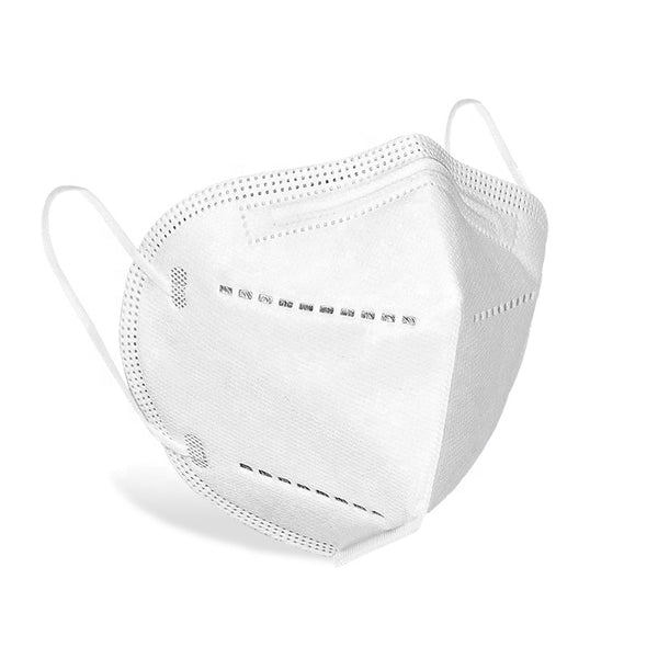 Disposable KN95 Face Mask, Mouth and Nose Safety Protection, 5-Layer Filter Barrier