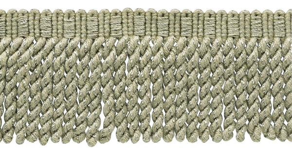 5 Yard Value Pack / 3 Inch Long / Dark Sand Knitted Bullion Fringe Trim / Style# BFSCR3 / Color: A8 - Antique Brass (15 Ft / 4.6 Meters)
