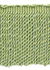 18 Yard Pack - 6 Inch Long Green, Off White, Teal, Alabaster Bullion Fringe Trim / Basic Trim Collection / Style# BFEMP6 (21987) / Color: Meadow - W162 (54 Ft / 16.5 Meters)