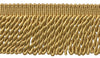 3 inch Long GOLD Bullion Fringe Trim, Style# BFS3 Color: C4, Sold By the Yard