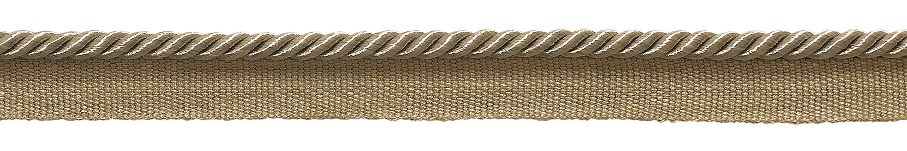 Small 3/16 inch Sandstone Light Beige, Basic Trim Lip Cord / Sold by the Yard / Style# 0316S Color: A10 - DecoPro