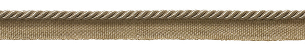 Small 3/16 inch Sandstone Light Beige, Basic Trim Lip Cord / Sold by the Yard / Style# 0316S Color: A10