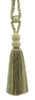Contemporary,Modern / Green Mist, Sage, Honey Dew / Curtain and Drapery Tassel Tieback / 9 1/2 inch (24cm) Tassel / 30 inch (76cm)Spread (Embrace) / Style#: TBV9 / Color: VNT32 - Sagebrush