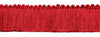 5.4 Yard Value Pack of Red, 1 3/4 inch Basic TrimÂ Brush Fringe Style# 0175SB Color: Red - E13 (5M / 16 Ft)