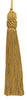 Set of 10 Antique Gold Crown Head Chainette Tassel, 5.5 Inch Long with 1 Inch Loop, Basic Trim Collection Style# CT055 Color: Gold - C4