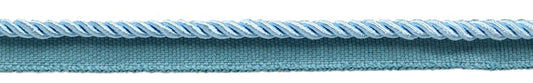 Small 3/16 inch Light Blue, Basic Trim Lip Cord, Sold by The Yard , Style# 0316S Color: Arctic Blue - N14 - DecoPro