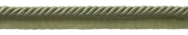 Medium 5/16 inch Basic Trim Lip Cord (Sage), Sold by The Yard , Style# 0516S Color: SAGE GREEN - L83