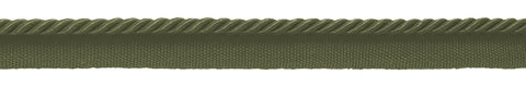 12 Yard Value Pack of 3/16 inch (.5cm) / Basic Trim Lip Cord / Style# 0316S (21976), Color: Green Mist - L47 (36 Ft / 11M)